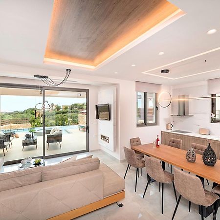 Minoas Villas Heated Pool Kournás 외부 사진