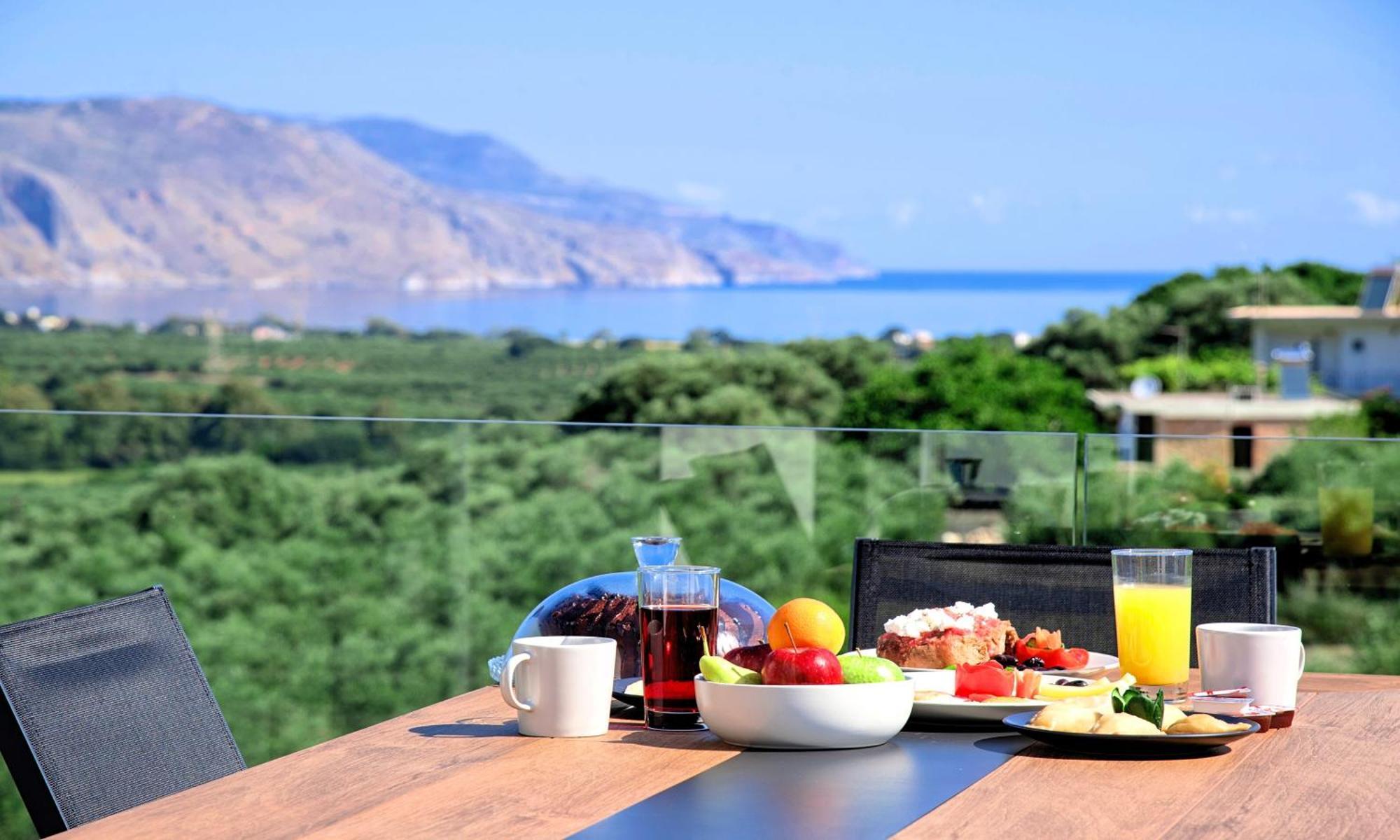 Minoas Villas Heated Pool Kournás 외부 사진