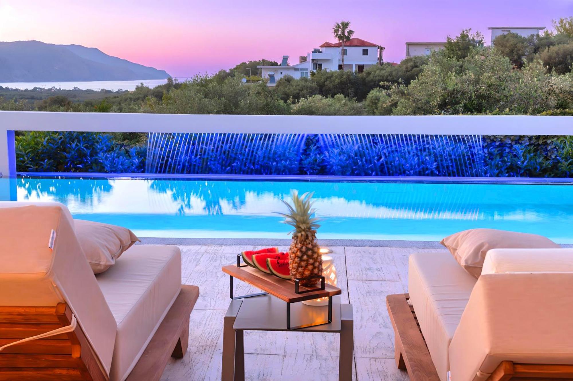 Minoas Villas Heated Pool Kournás 외부 사진