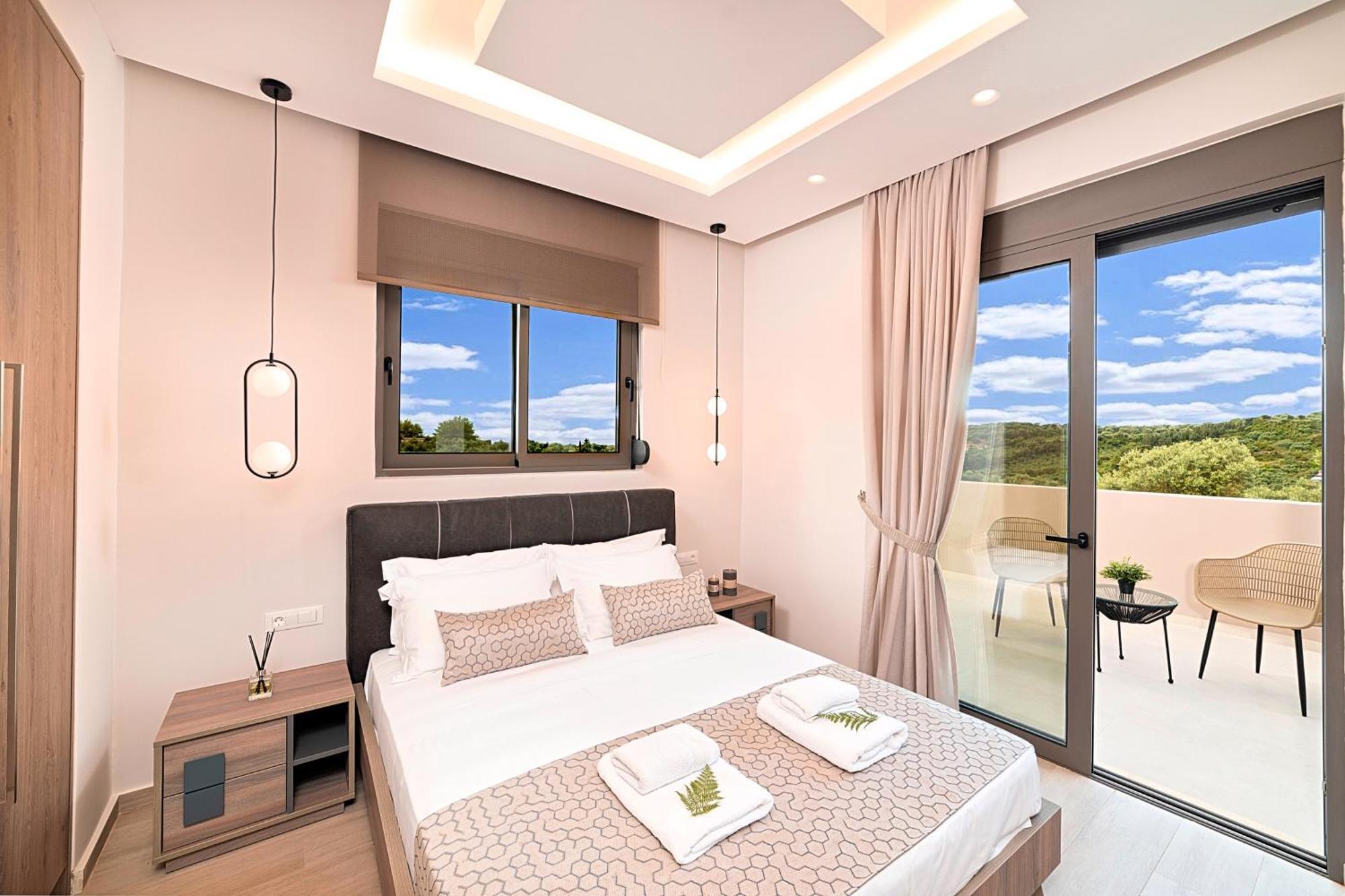 Minoas Villas Heated Pool Kournás 외부 사진
