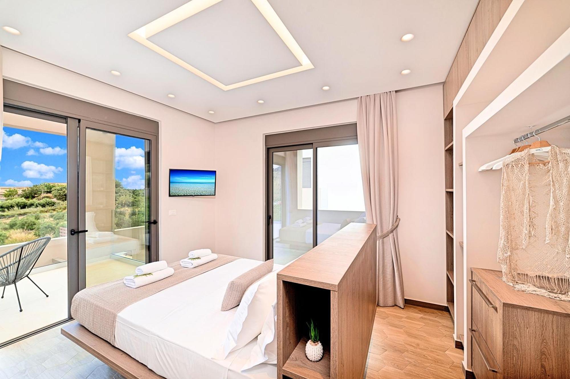 Minoas Villas Heated Pool Kournás 외부 사진
