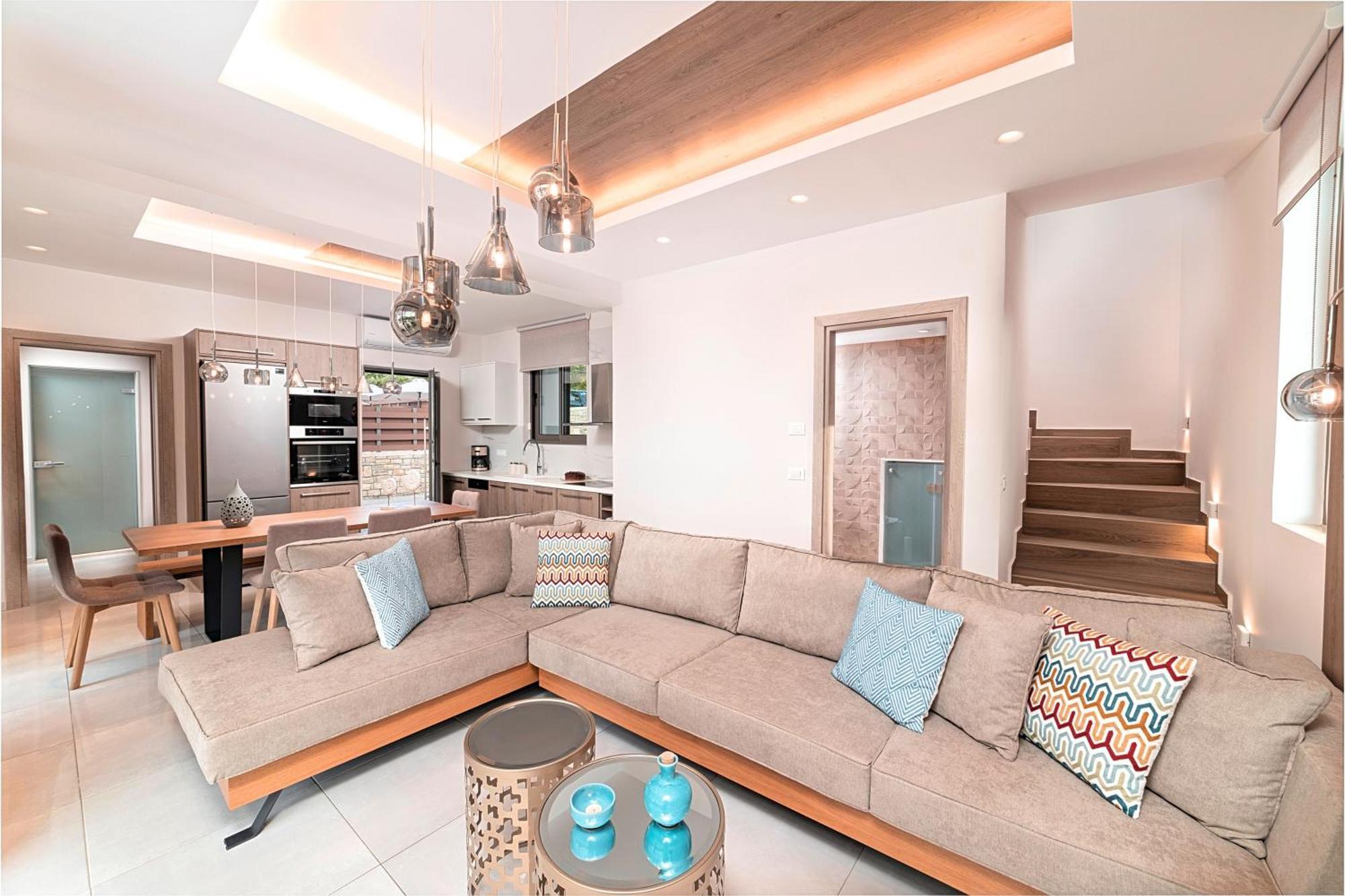 Minoas Villas Heated Pool Kournás 외부 사진