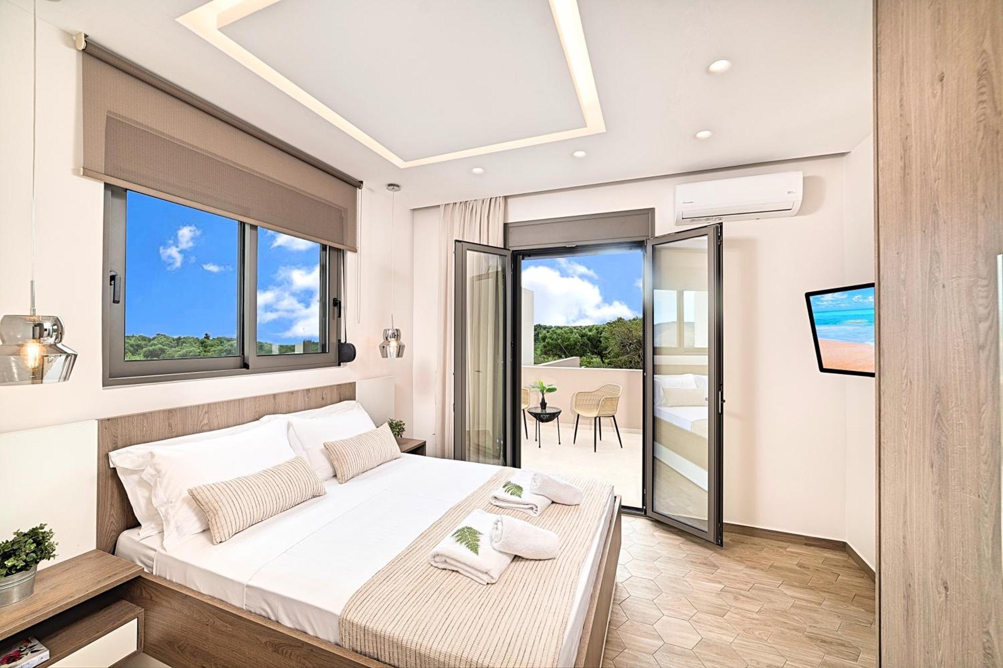 Minoas Villas Heated Pool Kournás 외부 사진